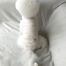 MAGDOG 狗狗寶寶無袖T恤, 象牙白, 1個