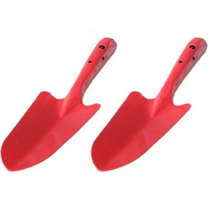 Homeblik高級簡約感性移苗鏟 紅色, 2個