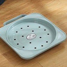 예따여기 바퀴가 있는 이동식 화분 받침대, 블루