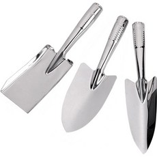 Aromood 園藝花園工具不鏽鋼花鏟 A + B + C 套組, 1套