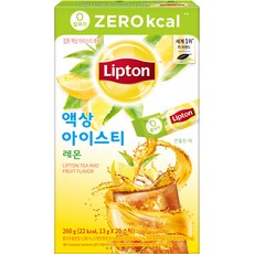 Lipton 立頓 檸檬冰茶隨身包, 13g, 1盒, 20入