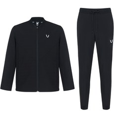 VEXX 梭織訓練拉鍊外套 V29P0302BK + 束口褲 V29P0401BK 套裝