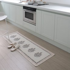 sina&somo 棉質腳踏墊, 橘色