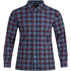 arnaldo bassini 男士格紋長袖高爾夫球衫 AB2DMTS3511