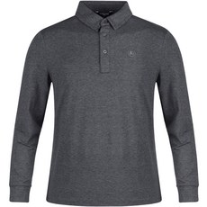 arnaldo bassini 男款經典長袖高爾夫襯衫 AB2DMTS3508