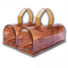 Tilgreen手把型捕鼠器 棕色, 1件, 2個