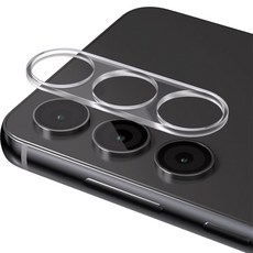 주파집 후면 카메라 강화유리 필름 일체형 투명 세트, 1세트