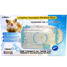 LillipHut 麗利寶 Relief Heart小動物籠子 TM 2032, 1個, 藍色