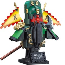 Decool 迪庫積木 Bricool 英雄三國志 五虎將軍 關羽 積木 相容 玩具, 1個
