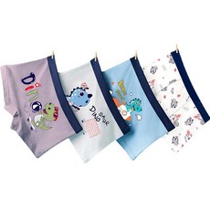 男童款Jisel恐龍太空旅行內褲 4件組 P843