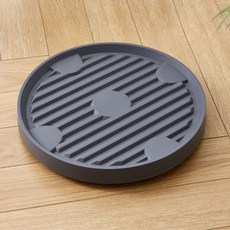 Bluepo 附輪移動式花盆底盤, 01 灰色