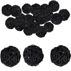 藤編擴香球, 黑色, 60個