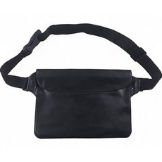 라젠다 3겹지퍼 끈 길이조절 방수팩, 블랙, 1개