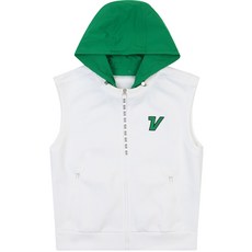 Volvik 女款高爾夫寬鬆連帽無袖拉鍊外套 VLTSN352OW09510