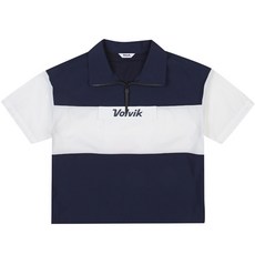 Volvik 短袖拼色半拉鍊式夾克 VLWBN351NA09510