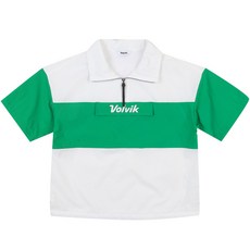 Volvik 短袖拼色半拉鍊式夾克 VLWBN351OW09010