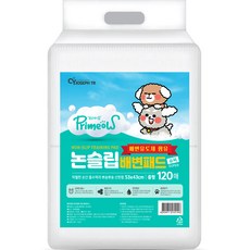 PRIMEOW 狗狗防滑尿布墊 超級, 120入, 1個