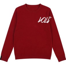 Volvik 女款高爾夫Logo點綴圓領針織衫 VLKTN203DD10010