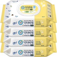 KleanNara 可綠納樂 Doctor Bidet孩童廁所用濕紙巾 蓋型, 4包, 46張