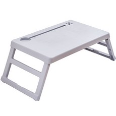 접이식 가벼운 플라스틱 테이블, 그레이