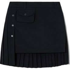 Volvik 女款高爾夫A字前後不對稱裙褲 VLCUN201BK07010