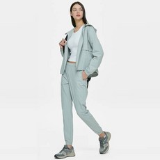 뮬라웨어 여성용 베이직 우븐 조거 팬츠 AWSDLP128