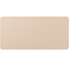 미샌더 가죽 양면 테이블 매트, 베이지, 800 x 400 x 2mm, 1개