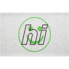 양드레 미끄럼방지 현관 코일매트 60 x 90 cm, 하이스마일, 1개