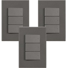 TILINS 單切3開關 鎂合金, 3個