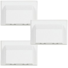 TILINS 防水 橫式 2孔 插座 白色, 3個