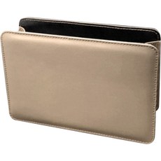 오토크루 차량용 도어포켓 가죽 수납함 AC-44, 베이지, 1개