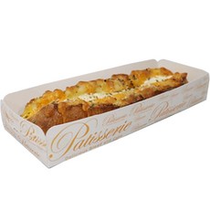 長條盤子 橘色 100入, 1個