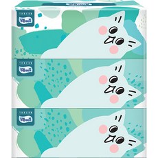 all'swell Laon面紙 長方形, 150張, 3盒