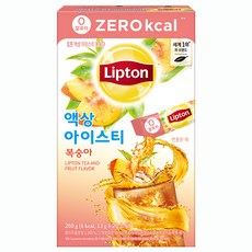 Lipton 立頓 零卡水蜜桃冰茶, 13g, 20入, 1盒