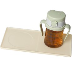 Bluemama Modu-i 矽膠長方形托盤, 奶油