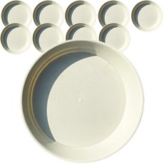 뽀르픽 컬러 예쁜 화분 받침대 10p, 아이보리