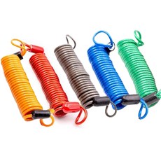 Sky Trip 旅行行李箱密碼鎖 捲線鋼絲鎖 5件組 隨機出貨 2.5m, 1套