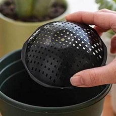 透氣墊 網狀 13 直徑5.6cm 曲線花盆密封墊, 5個