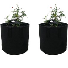 부직포 화분 2p, 블랙