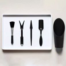 花園工具5件組 01黑色, 1套