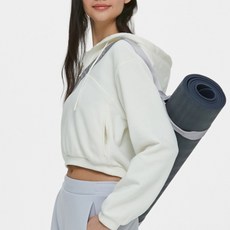 mulawear 女款柔軟棉質短版連帽T恤 AWSDTL111 1MWH