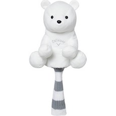 Callaway Bear 發球桿頭套, Clova White, 1個