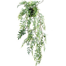 Uming Store行人植物假花人造藤蔓 類型7, 綠色, 1個