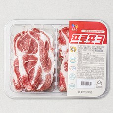 목우촌 프로포크 한돈 삼겹살 목살 트윈팩 구이용 (냉장), 600g, 1개