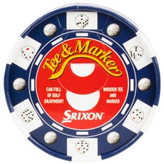 Dunlop Srixon 球標記禮品套組 GGF-10342, 海軍藍