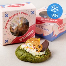 플럼프 말차 크림치즈 마카다미아 쿠키 (냉동), 110g, 2개입, 1개
