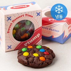 플럼프 M&M 쿠키 (냉동), 90g, 2개입, 1개