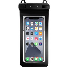 Gongsso智慧型手機防水包 頸帶, 1個, 黑色