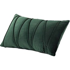 立體紋絲絨靠枕套