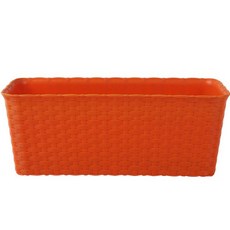 라젠다 스퀘어 화분받침, 오렌지, 1개